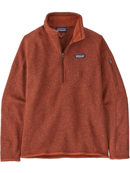 Patagonia Jackets & Blazers - Patagonia Better Sweater 1/4 Zip Fleece Pullover Jacket Burl Red Heather Medium